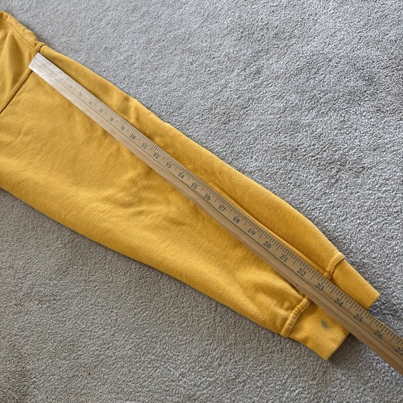 Vtg Georgia Southern Crewneck Sweatshirt Yellow Jones & Mitchell Size L - Picture 6 of 8